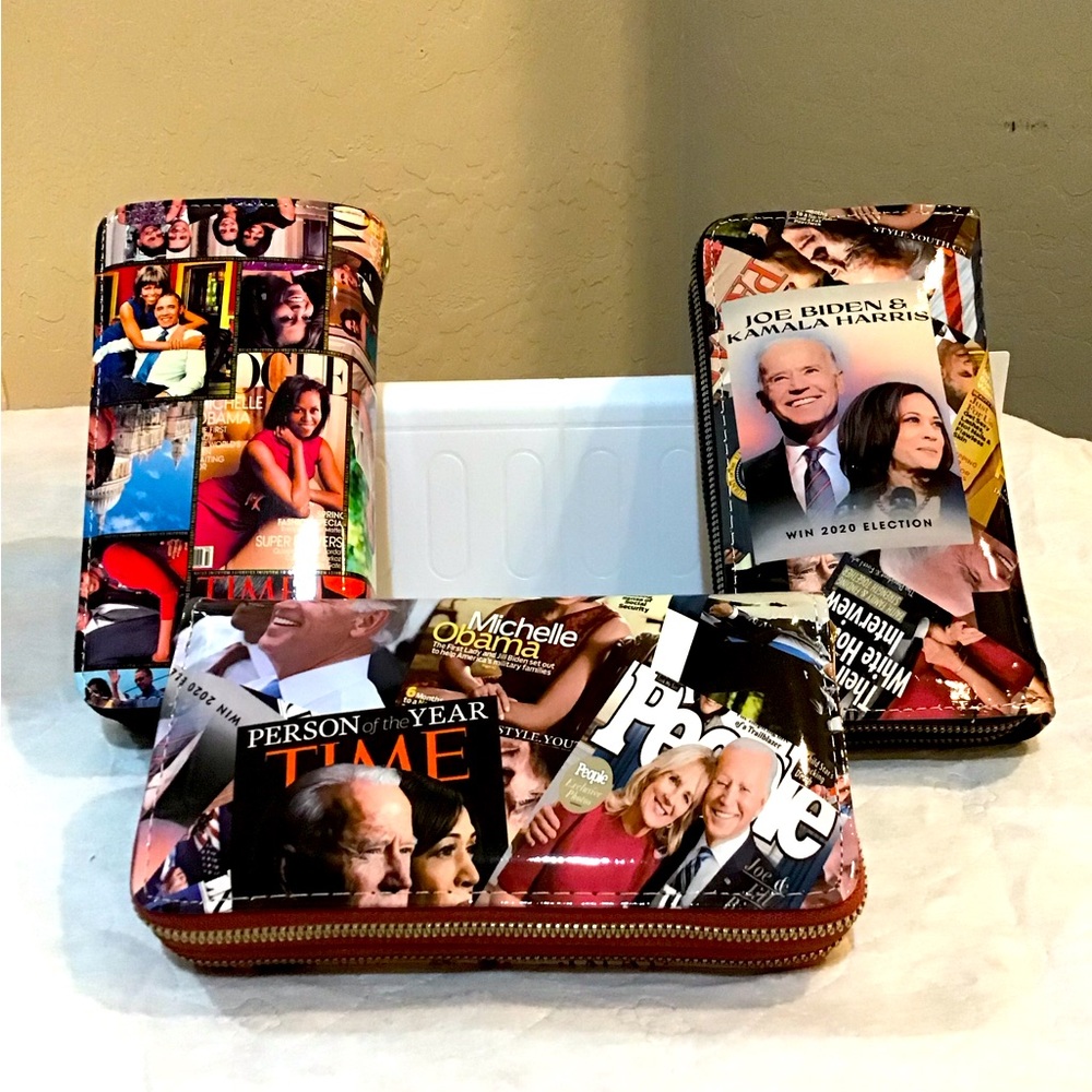 Brand new Obama, Biden and Harris wallets.
